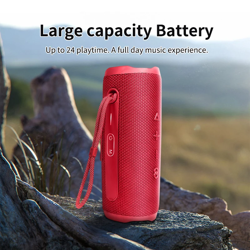 Portable Bluetooth Speaker Stereo HiFi Heavy Bass Wireless Soundbar Subwoof Loudspeaker Flip6 music speakers