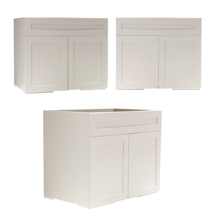 SANTOPOVA  Ready To Assemble Solid Wood Kitchen Cabinets Manufacturer USA Standard