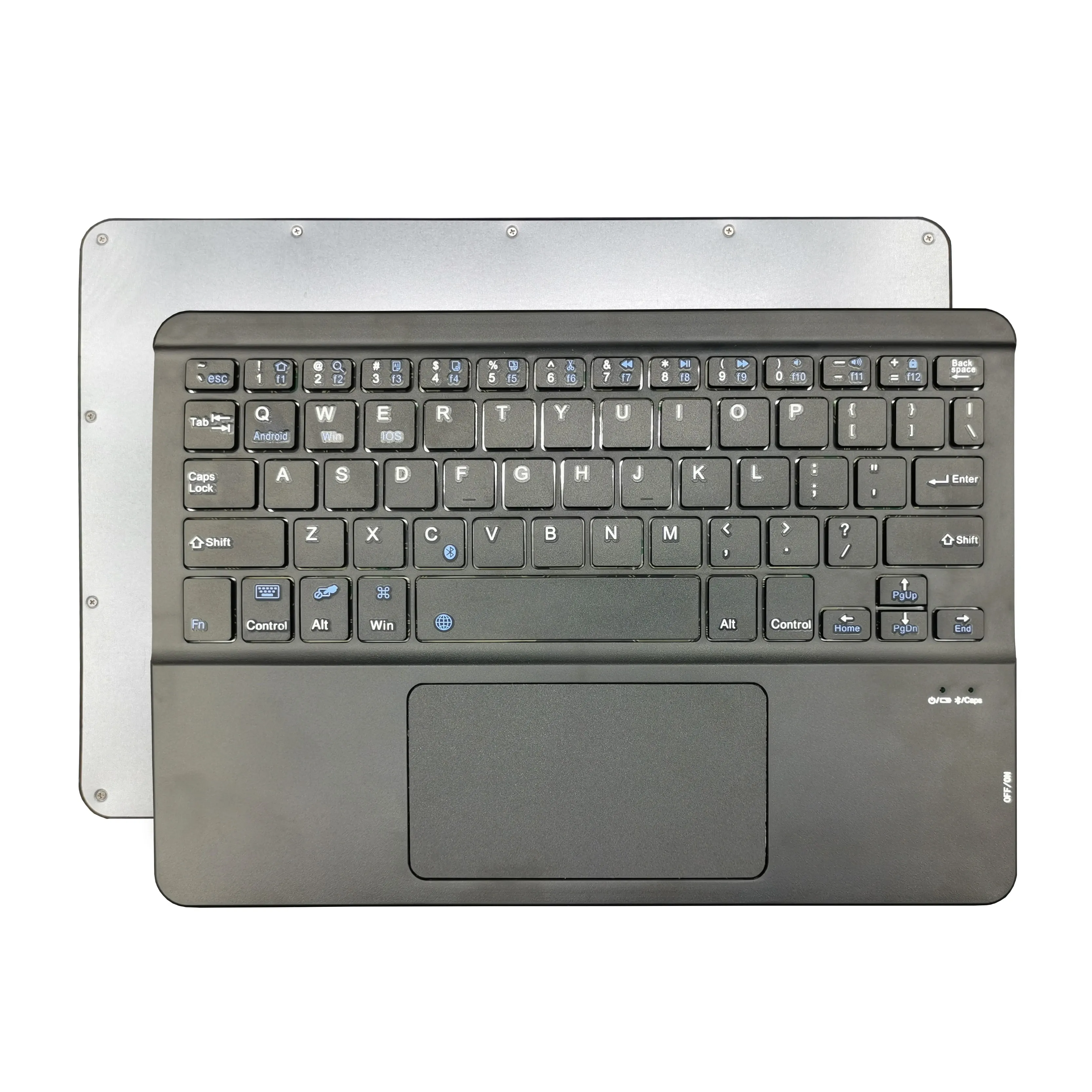 60% мини перезаряжаемая клавиатура планшета с тачпадом для windows android ios планшет ipad Телефон