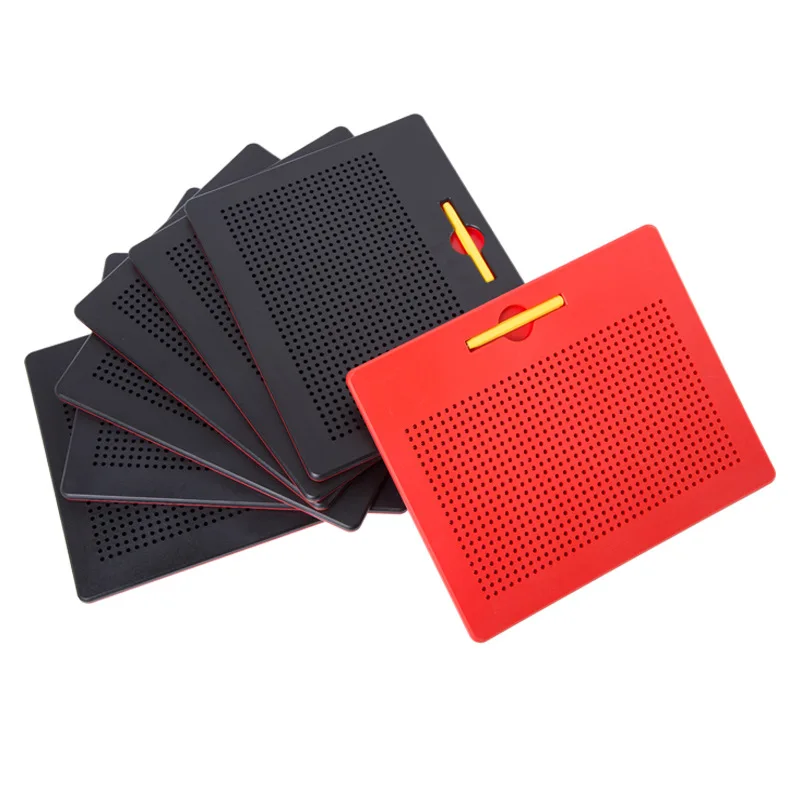 Magnetic Drawing Board Bead Magnet Styles Pen Learning Educational Toy magna tablet Drawing Board Kid Toy