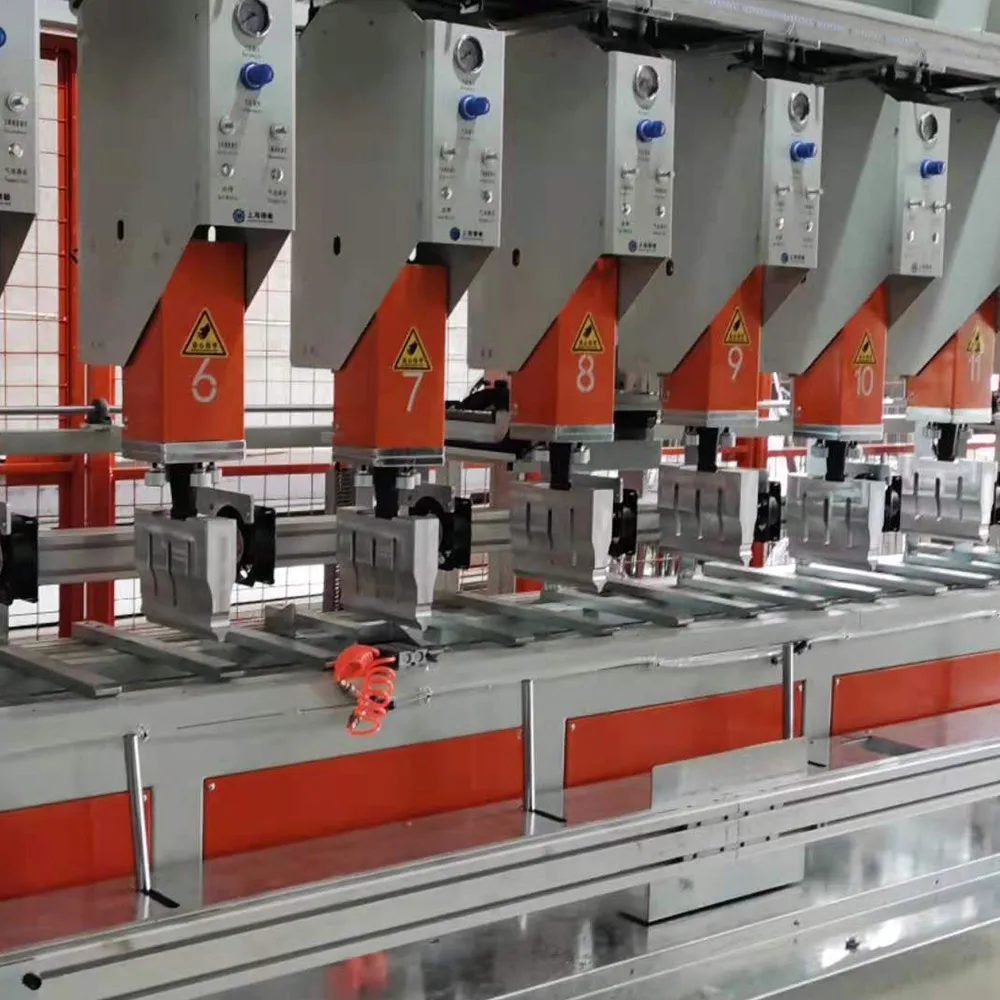 Plastic Parking Grass Grid Geocell Road Construction Machinery Geocell Ultrasonic HDPE Geocell Welding Machine