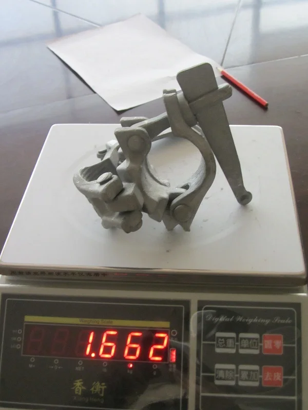 Galvanized Metal Swivel Clamps Scaffolding Fastener