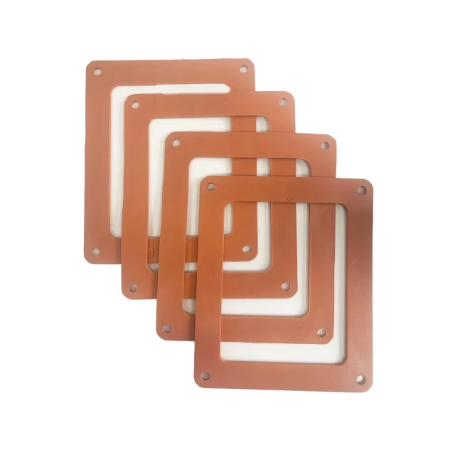 Support Non-standard Customized NBR HTV RTV MQ VMQ PVMQ Fireproof Insulation Rubber Mat & Rectangular Four-hole Silicone Mat