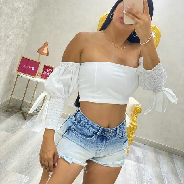 Wholesale Fashion Summer Washed Latest Jean Biker Shorts Short De Mujer Jeans 2 Colored Acid Wash Jeans Shorts