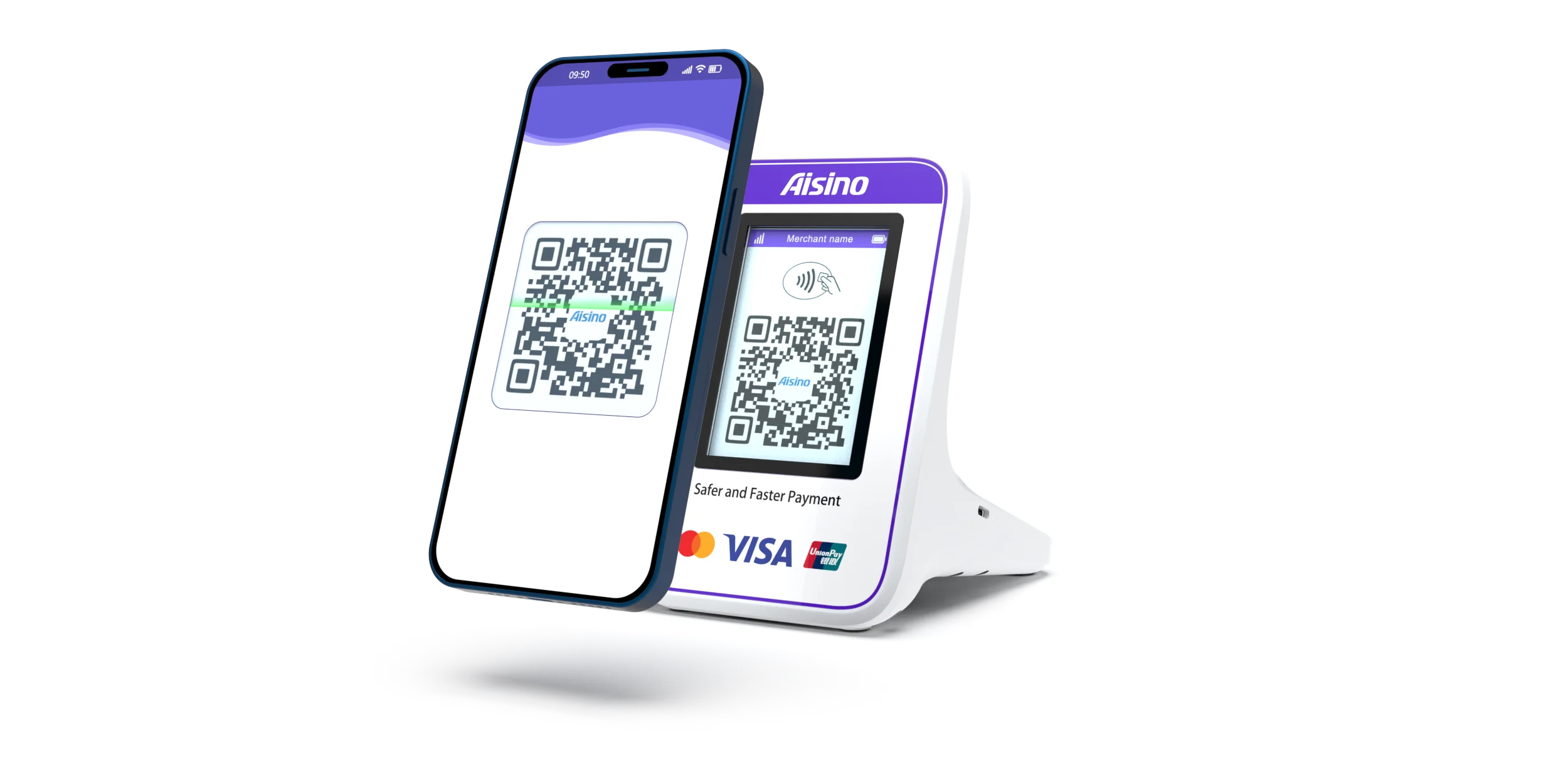 Multi-Payment Qr Code Payment Terminal Q161 PRO Card Payment Soundbox
