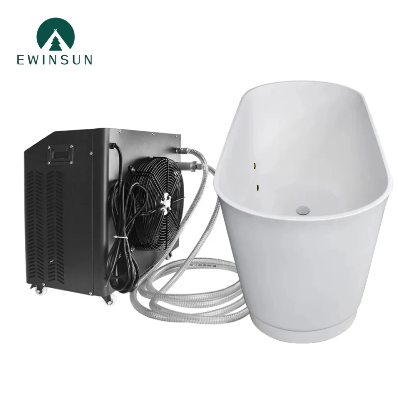 2023 Cold water ice bath chiller for sports recovery,water cooled plunger chiller