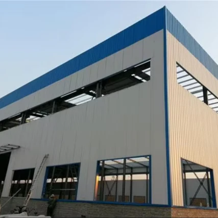 Q355 Hot Rolled Steel Prefabricated Steel Structure Building Warehouse Workshop