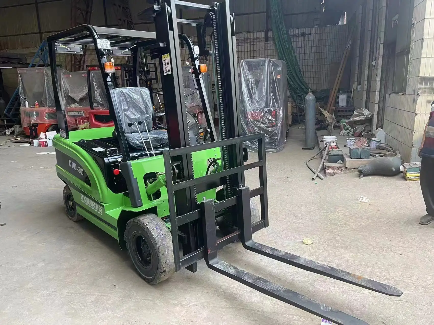 CE EPA Lead-acid Battery 1Ton  2Ton 3Ton Electric Forklift Truck