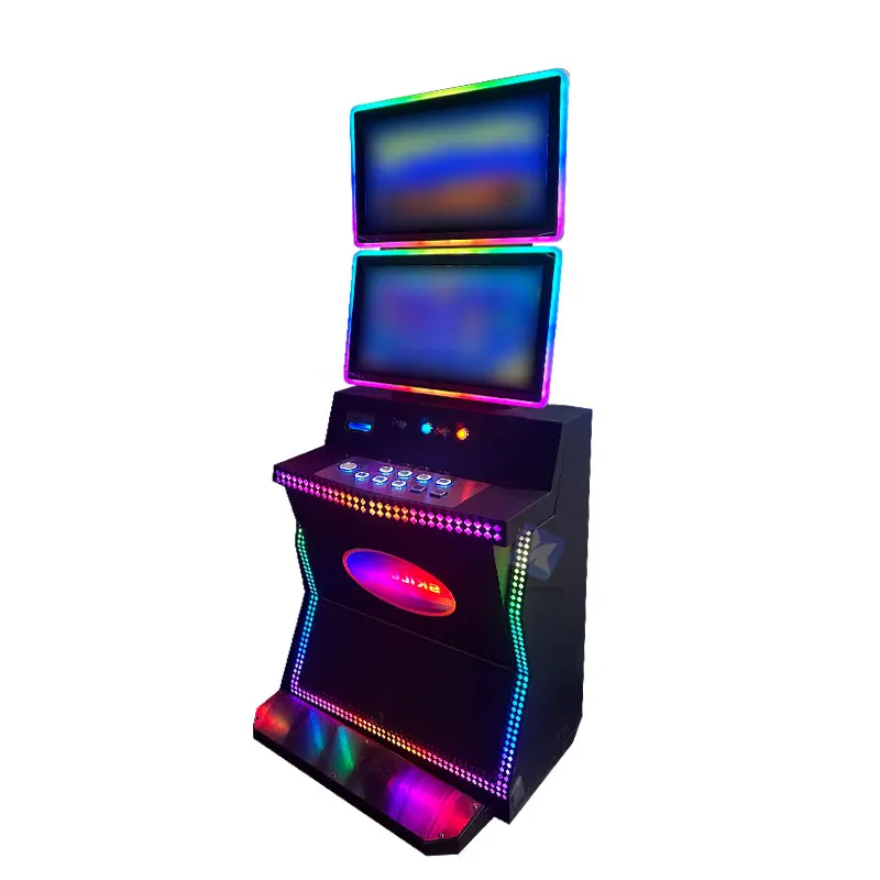 27 inch Infrared/Capacitive Dual Screen Skill Game Metal Cabinet for Sale