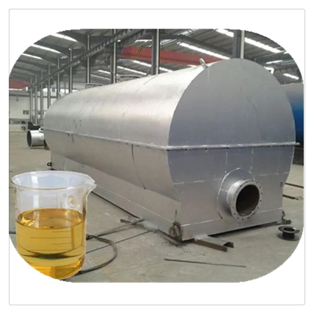 Vacuum working form continuous oil refinery plant