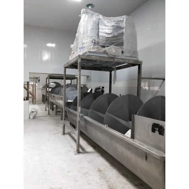 Water Chilling Machine Spiral Chiller Poultry Carcass Cleaning Chilling Machine Screw Chiller