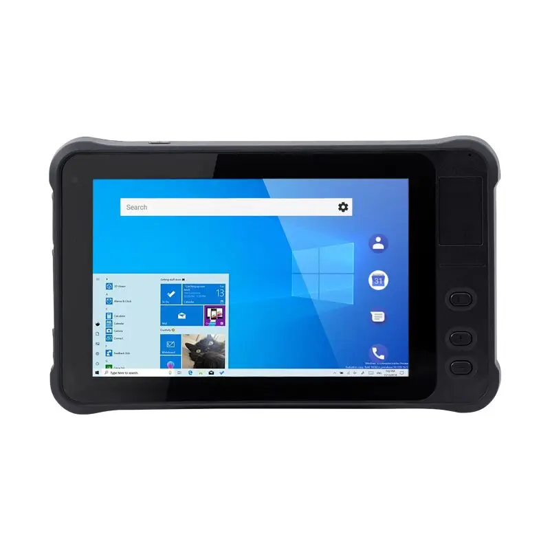 7 inch industrial tablet PC supports 4G LTE,HF RFID,NFC,fingerprint,UHF,1000 nits screen