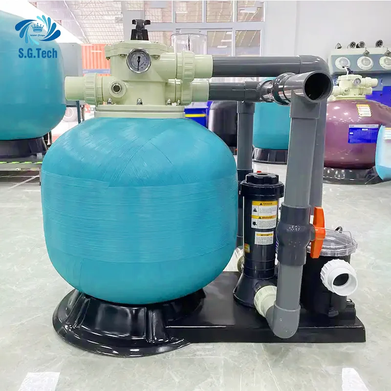 High Quality Continuous Pump Sand Filters for Swimming Pools Fiberglass Material Water Crown-Direct Manufacturer Sale