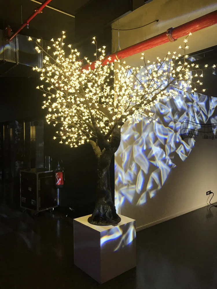 Уличные праздничные украшения для вечеринки в саду Рамадан светодиодное дерево