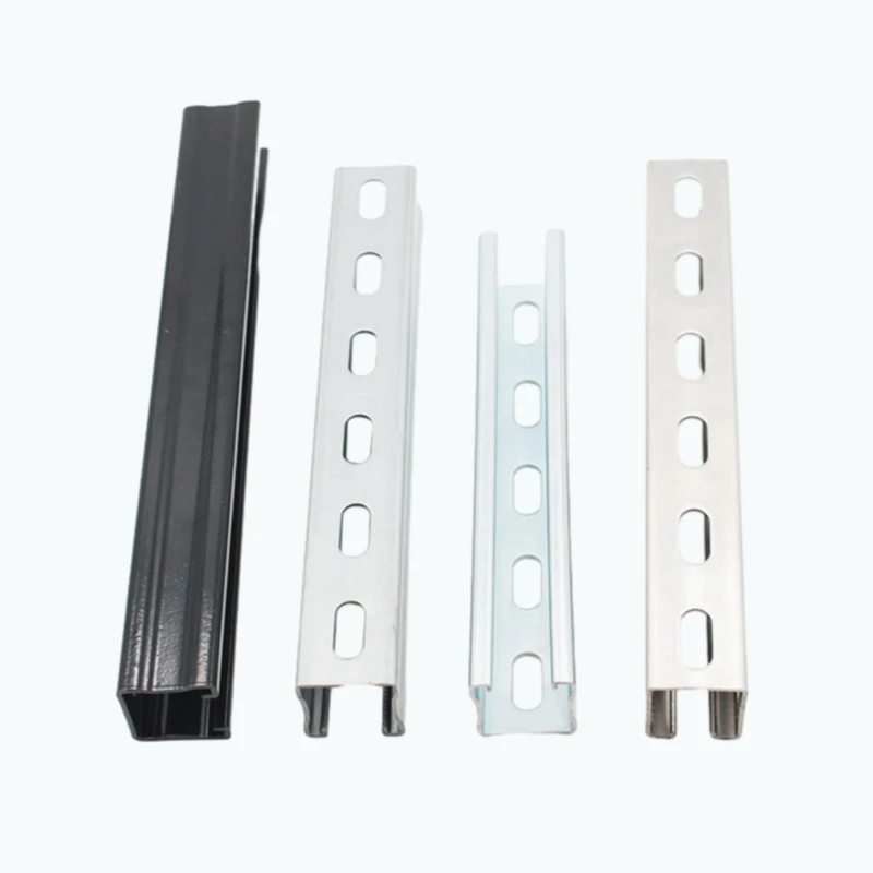 Carbon Steel Metal Framing Strut Channel used for unistrut