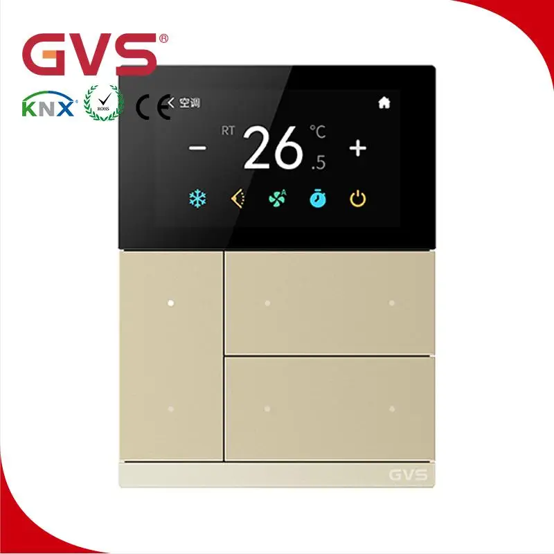 2022 Guangzhou Video Star GVS K-bus EIB KNX  Zigbee Home Automation Gateway Touch Screen Controller Smart Home Automation System