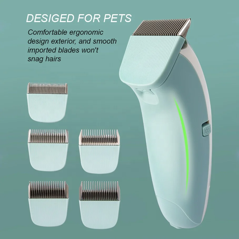 Ceramic Multi Hairdresser Pet Electric Clipper Dog Grooming Trimmer Recharge Waterproof Portable Professional Pet Hair Trimmer