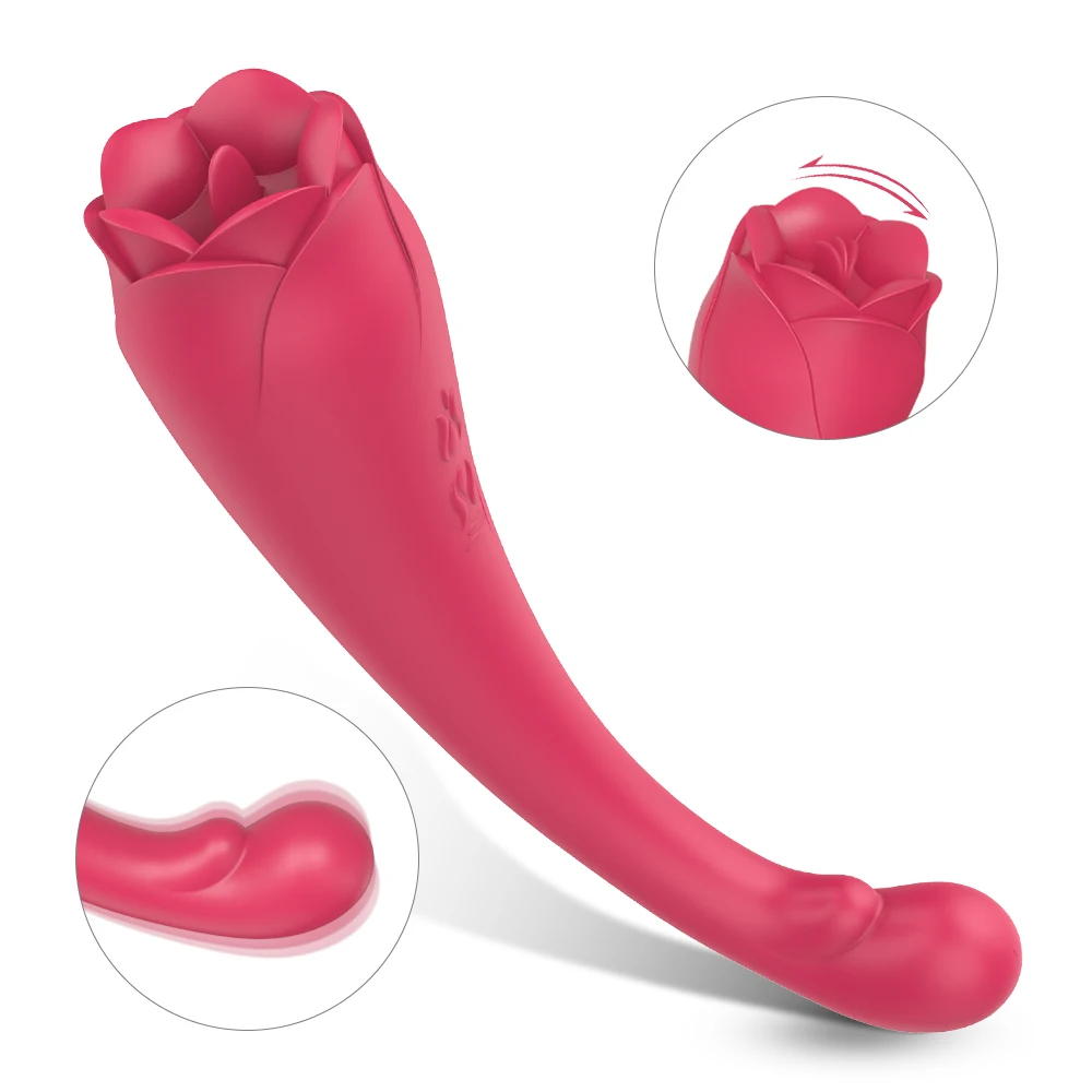S-HANDE drop shipping licking sex toys clitoris nipple stimulate rose vibrator tongue vibrator for women