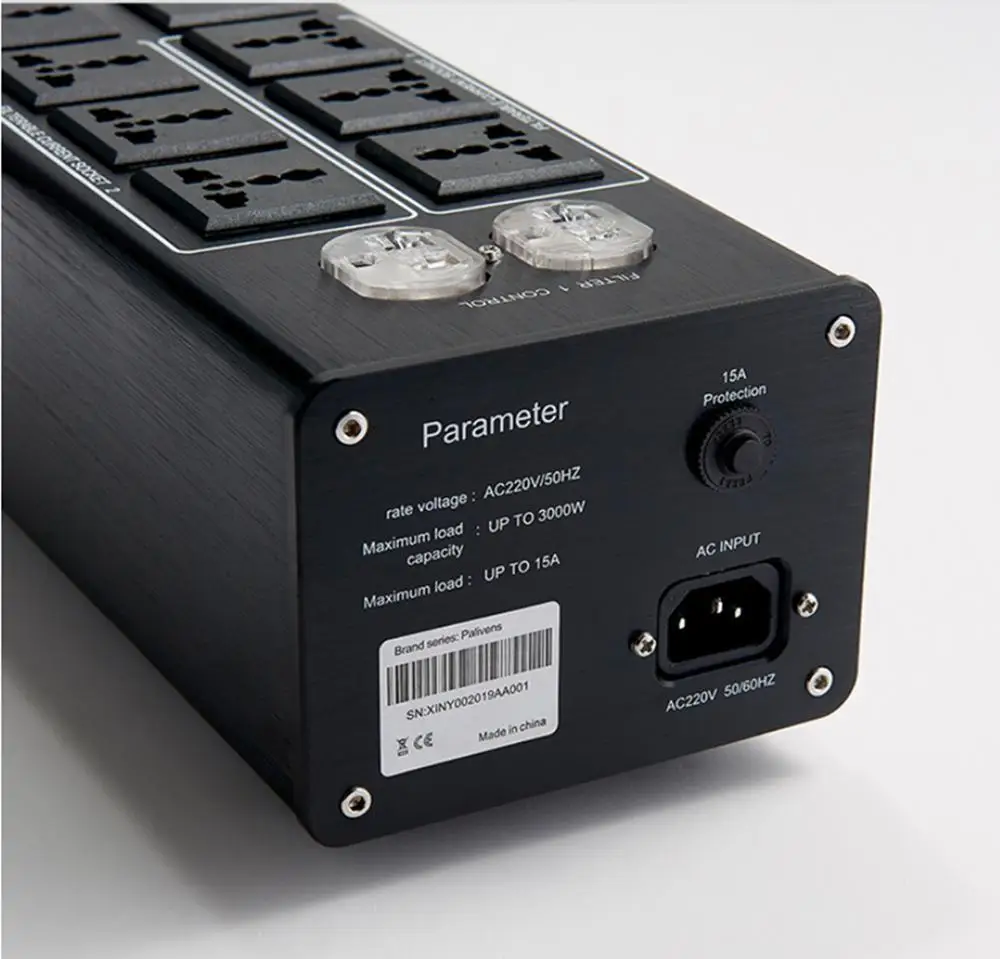 Audio only Power filter purifier Lightning protection Audio socket plug