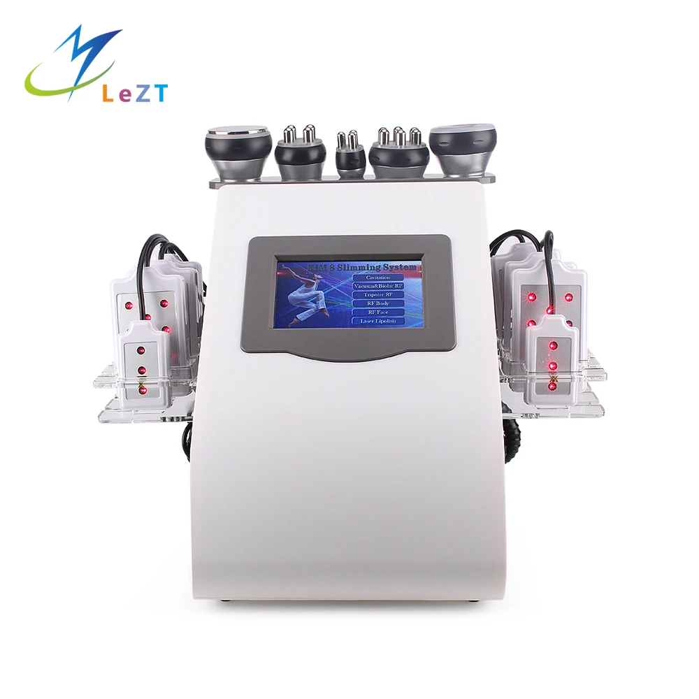 
2021 Beauty New Technology Slimming System Cellulite Reduction Fat Loss 40K Cavitation RF Slimming Beauty Machine 