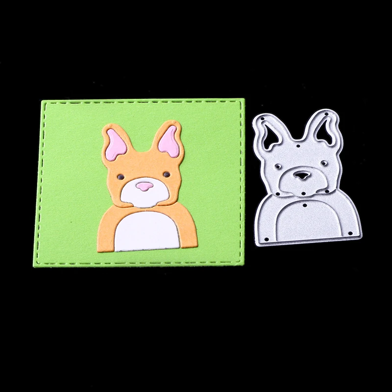 AAGU Lovely Character Pattern Metal Carbon Steel Die Cut Embossing Stencil Scrapbooking  Cutting Dies For Paper Card Making