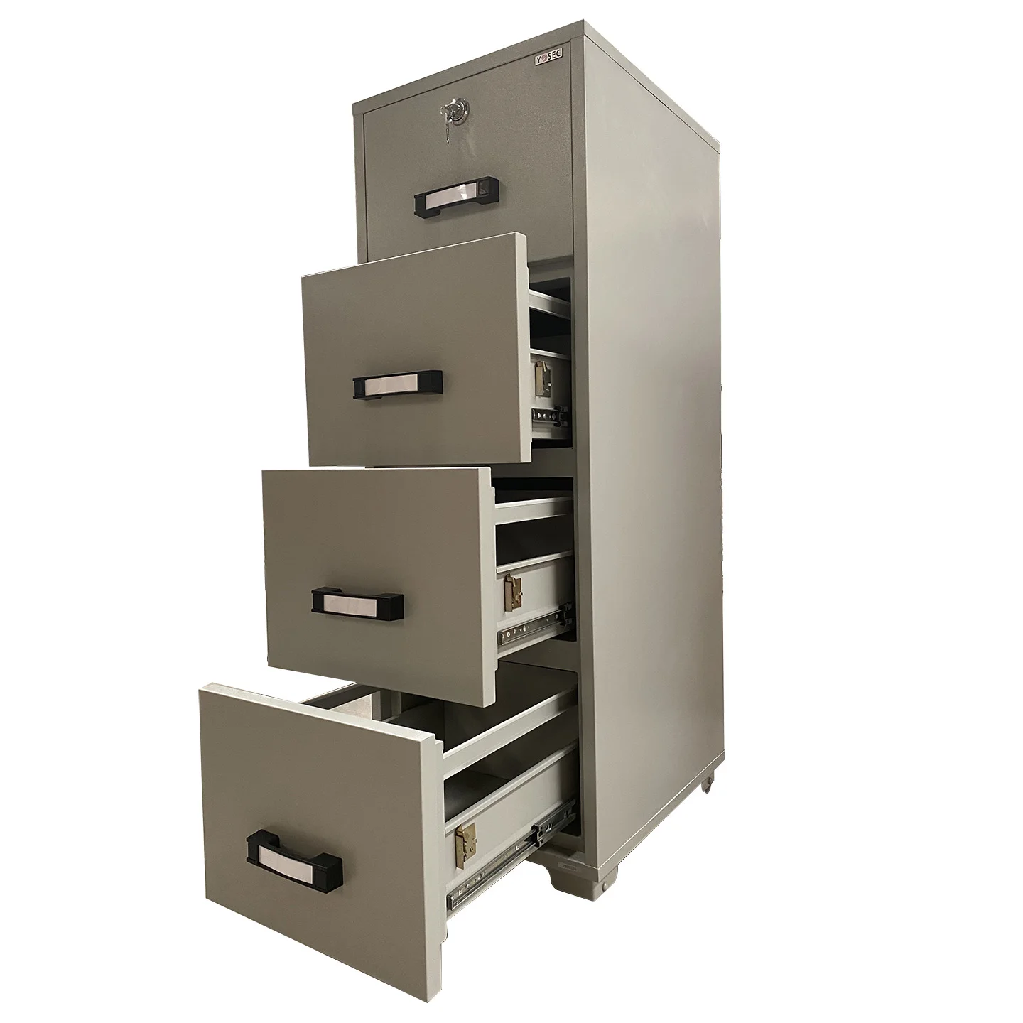 High Quality 120 Minutes Fireproof Filing Cabinet with 4 Drawers