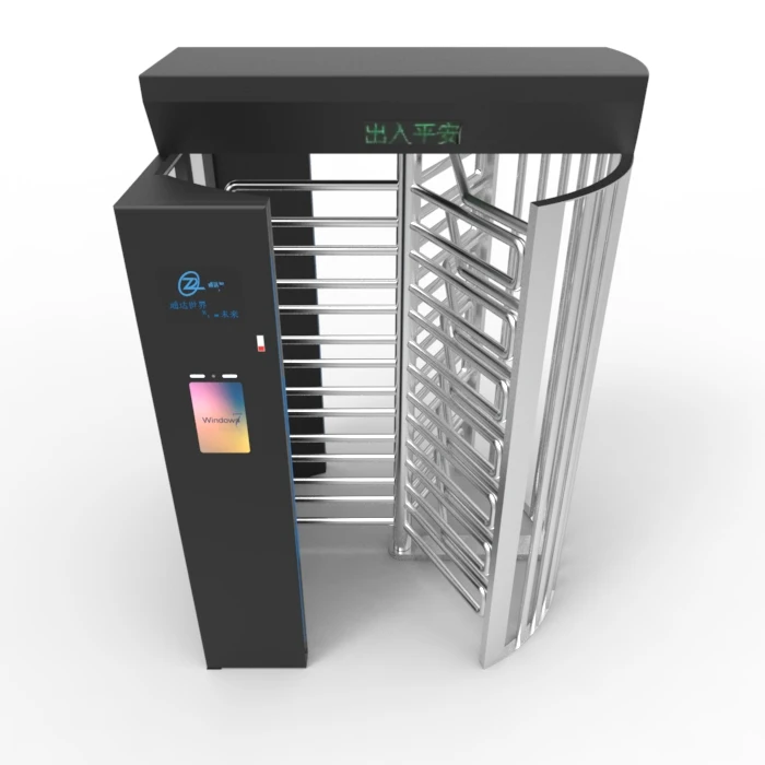 GYM accessc control Security gate Face Recognition Full Height Turnstile Gate