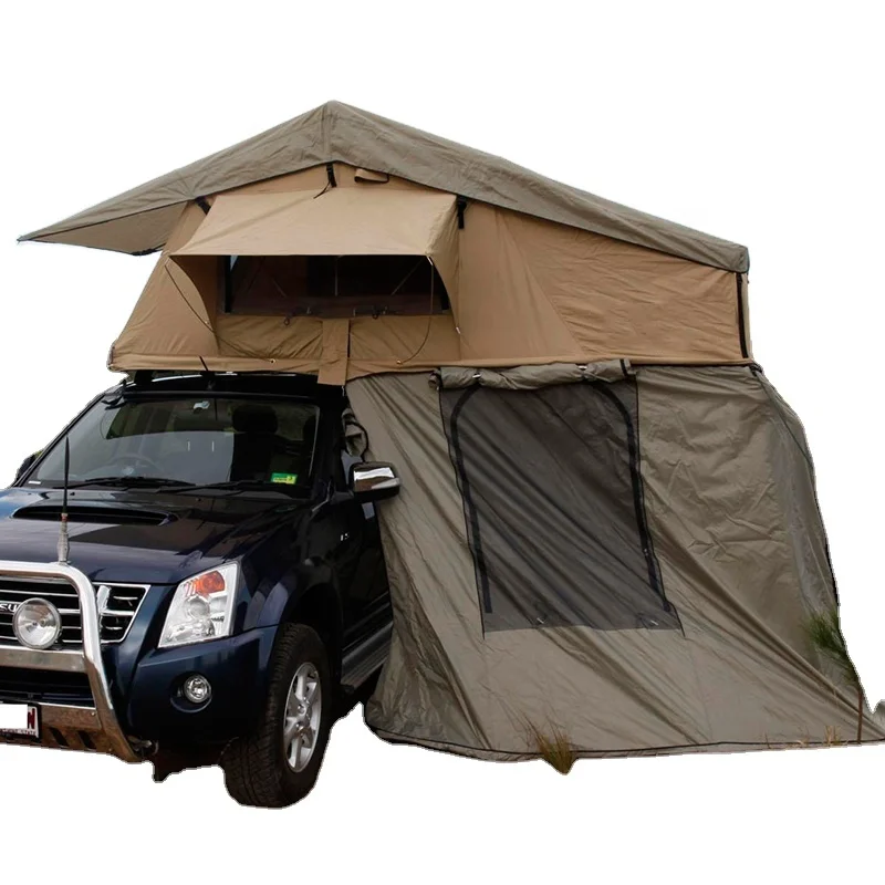 
auto tent for camping with back skirt 