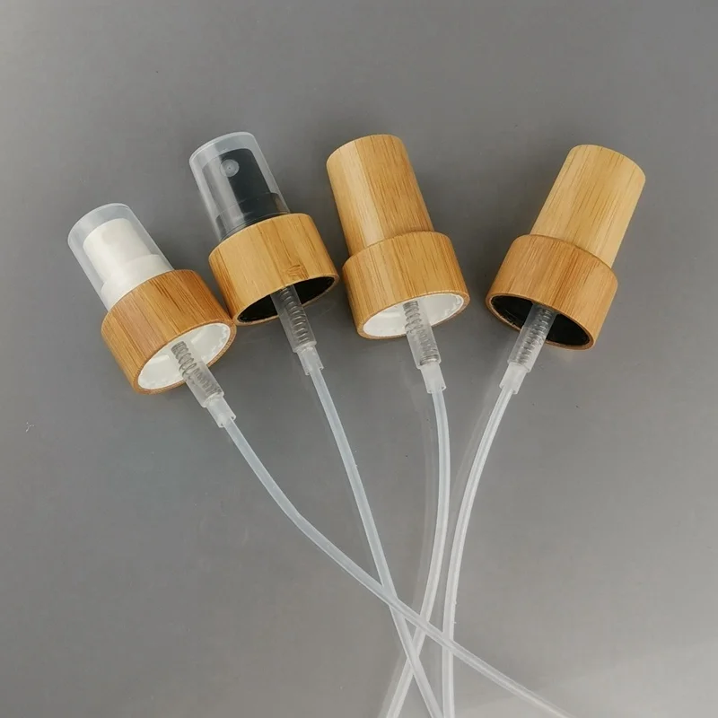 mist spray 24/410 bamboo fine mist spray with bamboo lid 24 mm bamboo sprayer cosmetic package