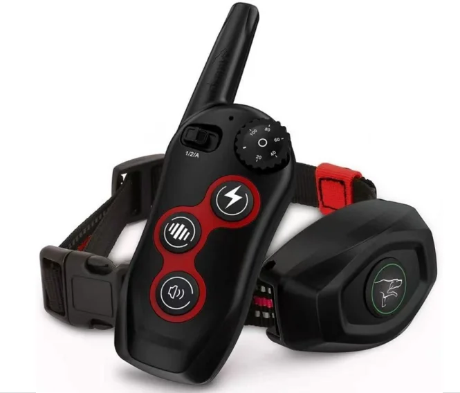 Small Medium Large Pet Training Collar Rechargeable Rainproof Remote Control Dog Trainer  With 3 Modes