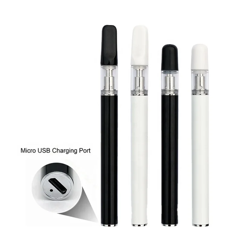 2021 Lowest Price Wax Vaporizer 350mah Empty Glass Tank Dab Pen 510 Thread