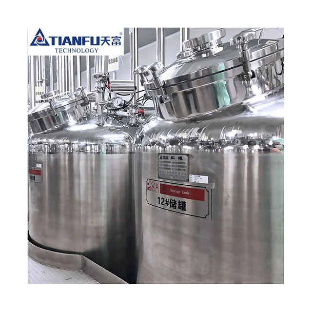  Tianfu CG-1000L нержавеющая сталь фармацевтический или косметический ежедневный резервуар для хранения химических