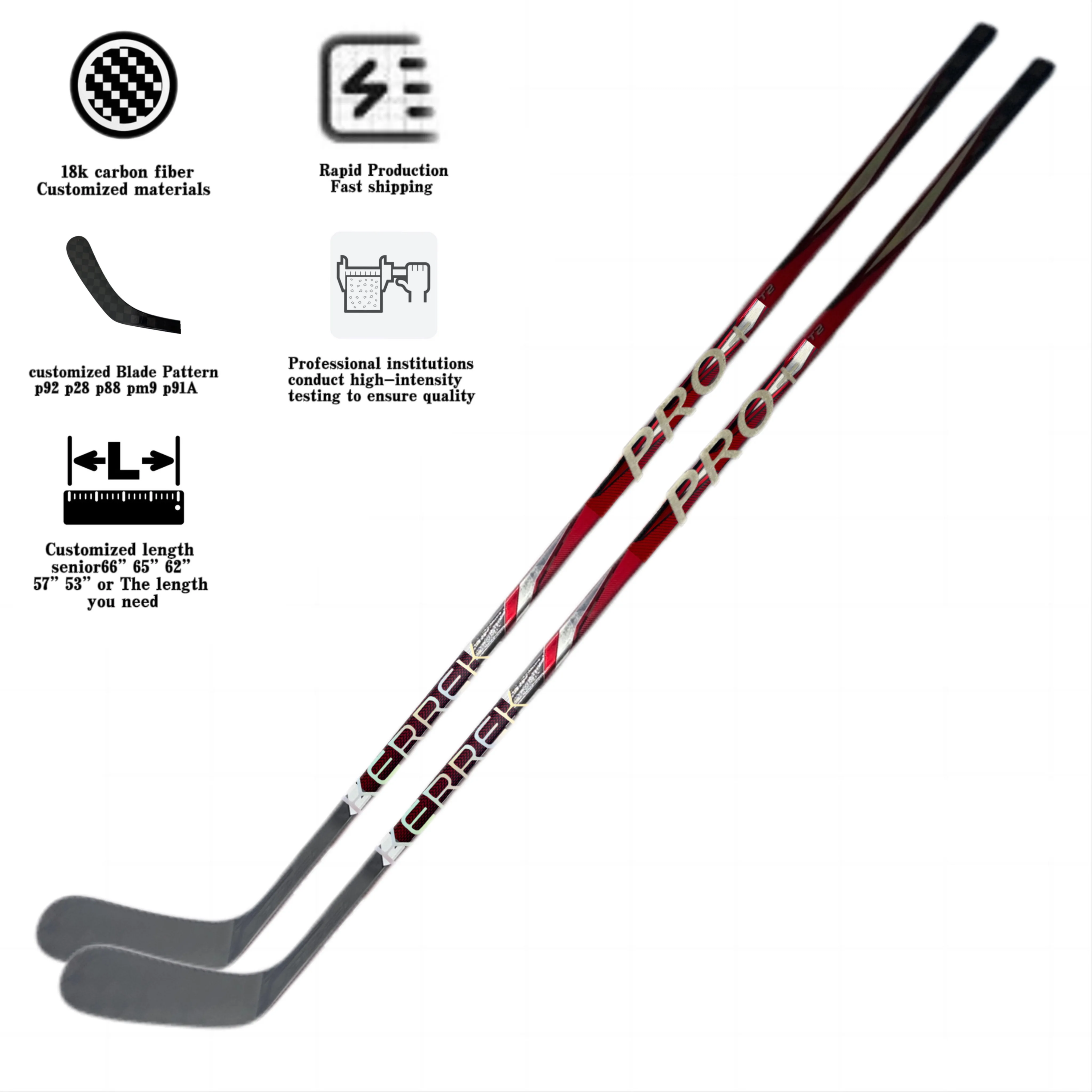 Carbon Fiber Lacrosse Shaft Teens Floorball Ice Hockey Stores Near Me Goalkeeper Stick For Kidsyouth Sport Training Equipment