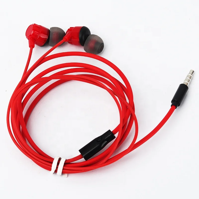 OEM Stock Cheap Price Earphone Headphone Free Sample Mobile Phone Accessories 3.5mm Wired Earphone Headphone