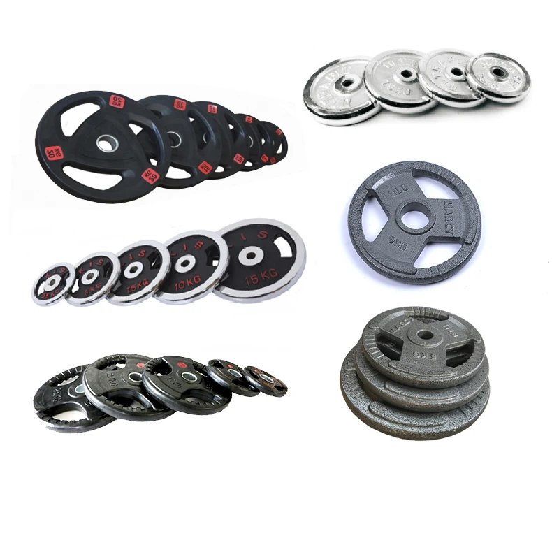 Оптовая продажа различных штанга для выжиманий пластины гантели диск штанги пальто железа Вес пластины, hantelscheibe бампер