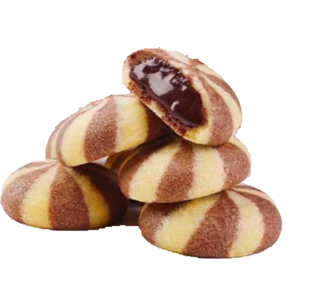 BAKENATI BNT-208A Automatic Double Color Chocolate Filled Biscuit Maker Cookie Machine