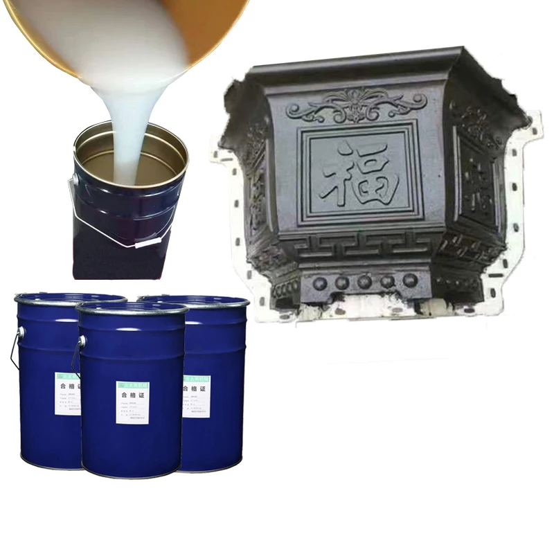 Flowerpot silicone mold liquid silicone rubber silicone for flowerpot