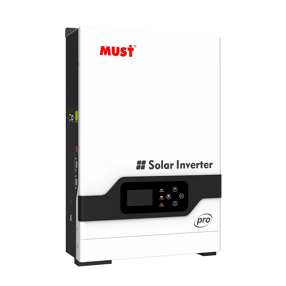 Должны PV1800 PH1800 PRO 3KW 5.2KW Гибридный солнечный инвертор Фотоэлектрические 450V с 80A MPPT Контроллер заряда для фотоэлектрических систем энергетической системы на солнечной