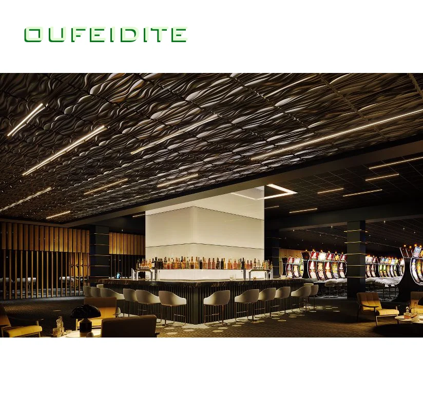 OFDT High Quality metal cladding interior decoration wall panels aluminum ceiling panel