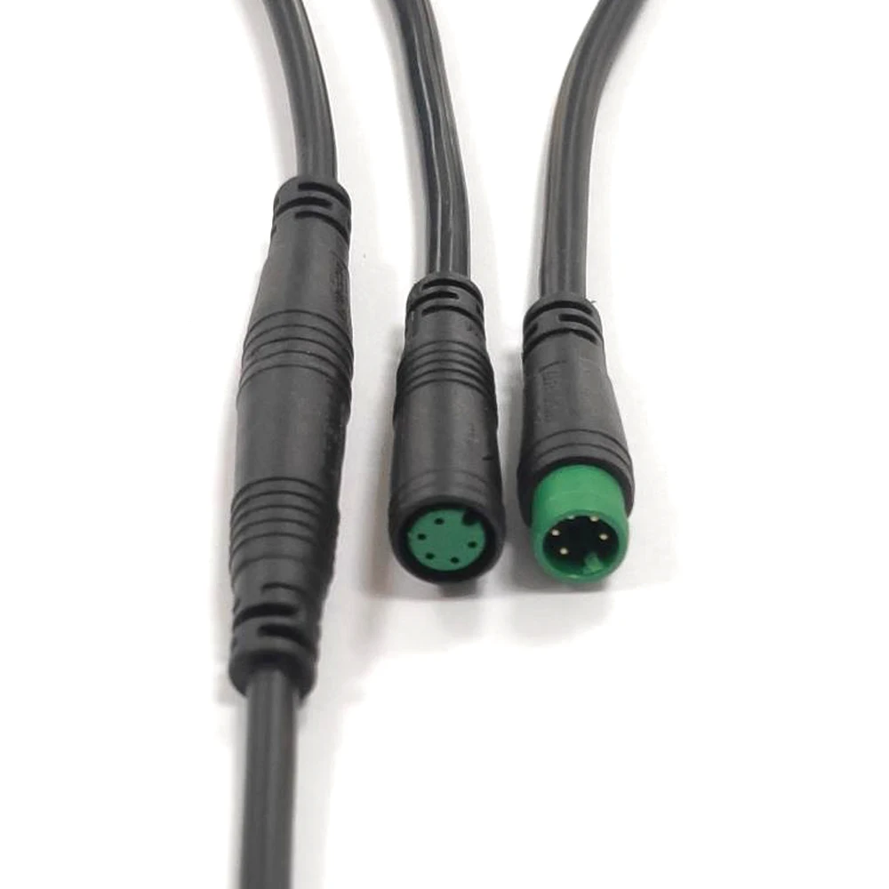 Small Size IP65 Electric Bike Waterproof Connector Female M8 5 Pin Female Male LCD Panel Connector