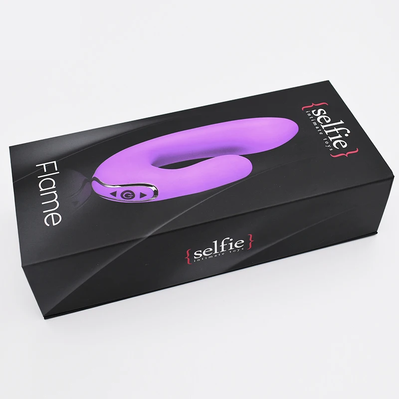 Luxury Black Cosplay Voldemort Magic Wand Window Gift Box Women Vibrator Sex Toy Satisfier Paper Packaging