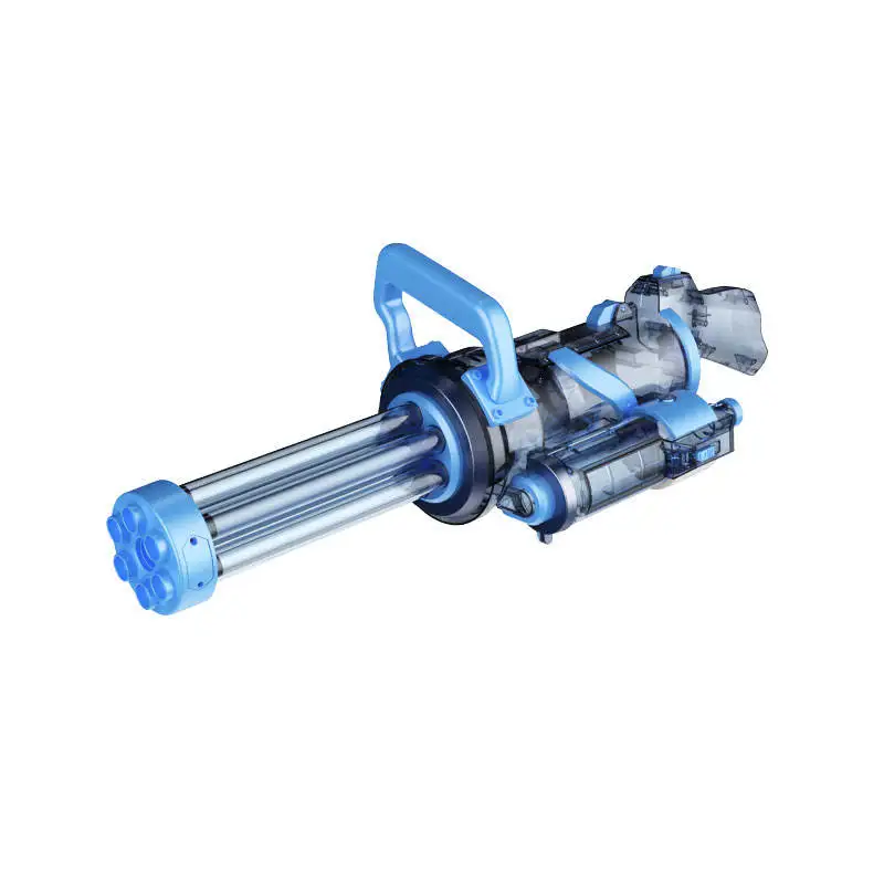 Gatling rotating luminous large capacity electric emission ultra-long distance toy Custom water gun