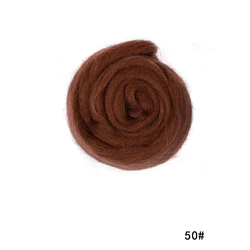 Wholesale Cheap Needle Felting Wool Roving Wool Yarm For Diy Craft Materials