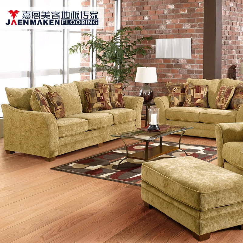 Jaenmaken Red Oak Indoor Engineered Veneer Timber Factory Wooden Flooring