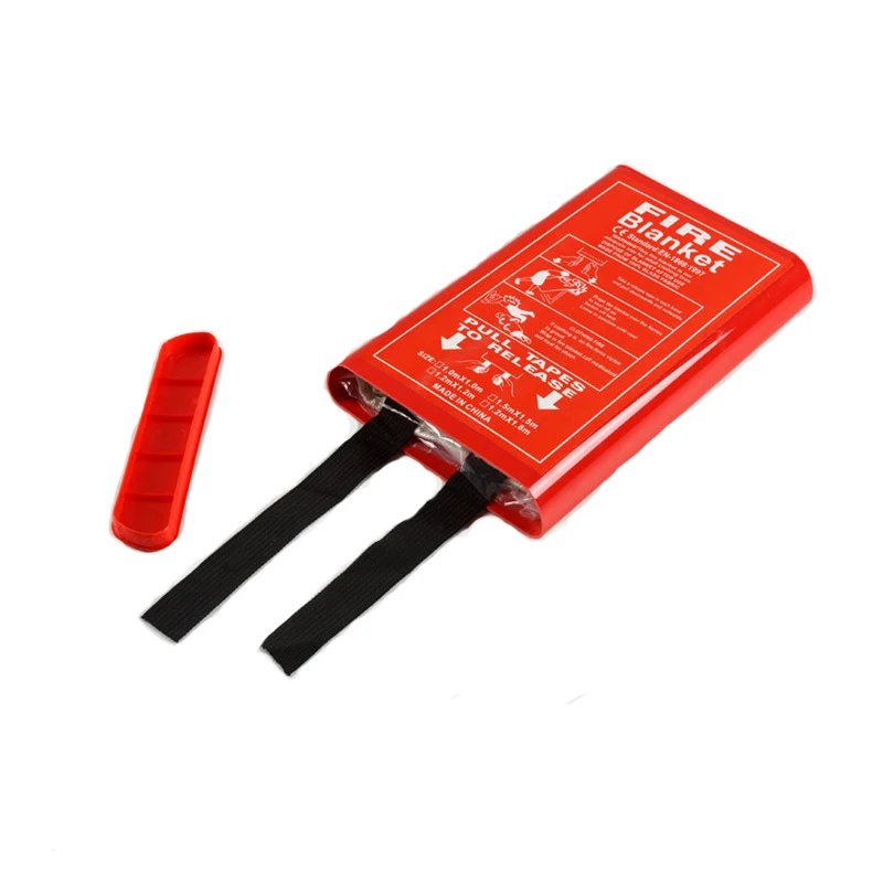 en1869 certificate silicon rubber coated fiberglass fire resistant blanket specification