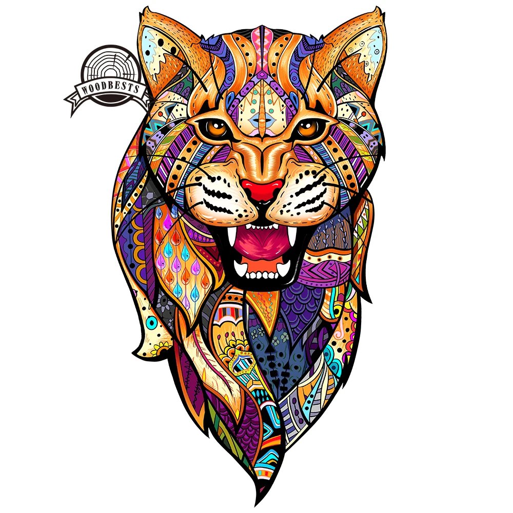 Intelligent Horse Leopard Wooden Puzzle Custom Jigsaw Puzzle 3d Puzzle Game Toys