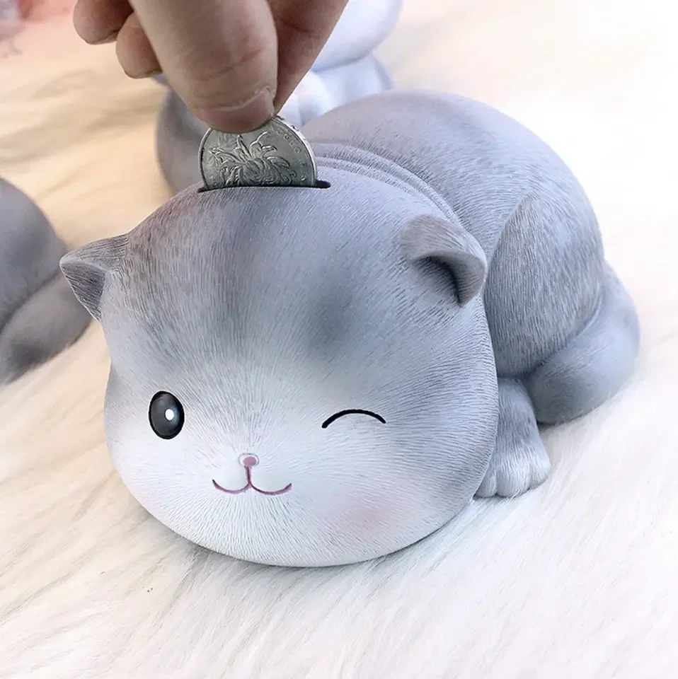 Высококачественные Детские Игрушки для раннего образования, милая кошка, игрушка kawayi, банкомат, копилка