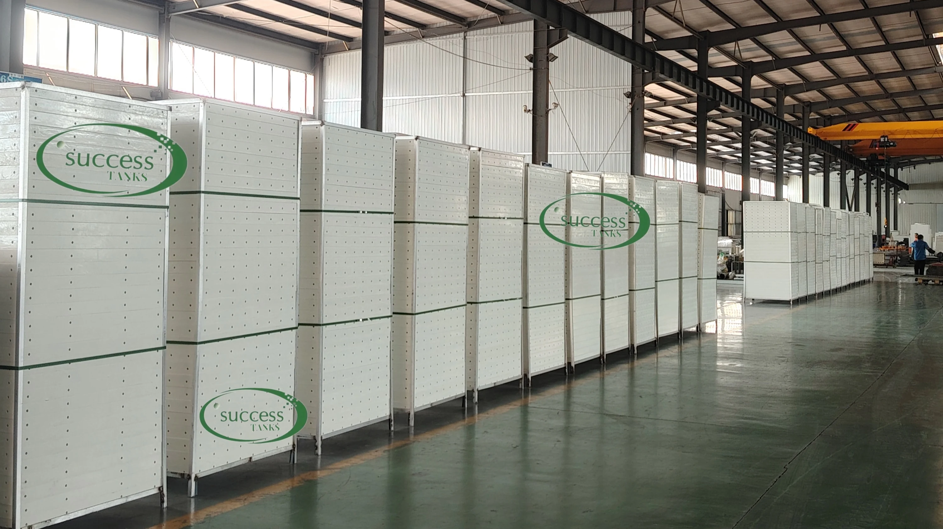 Fiberglass SMC Water Storage Tanks China Reinforced Polymer FRP SMC Water Tank Panel FRP/GRP Sectional Water Tank