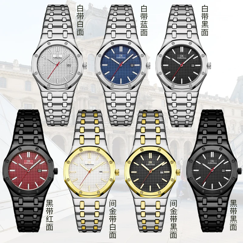Antique IIK Quartz Famous Brand Date Small Wrist Water Proof Luxury Women Fashion Ladies Watches