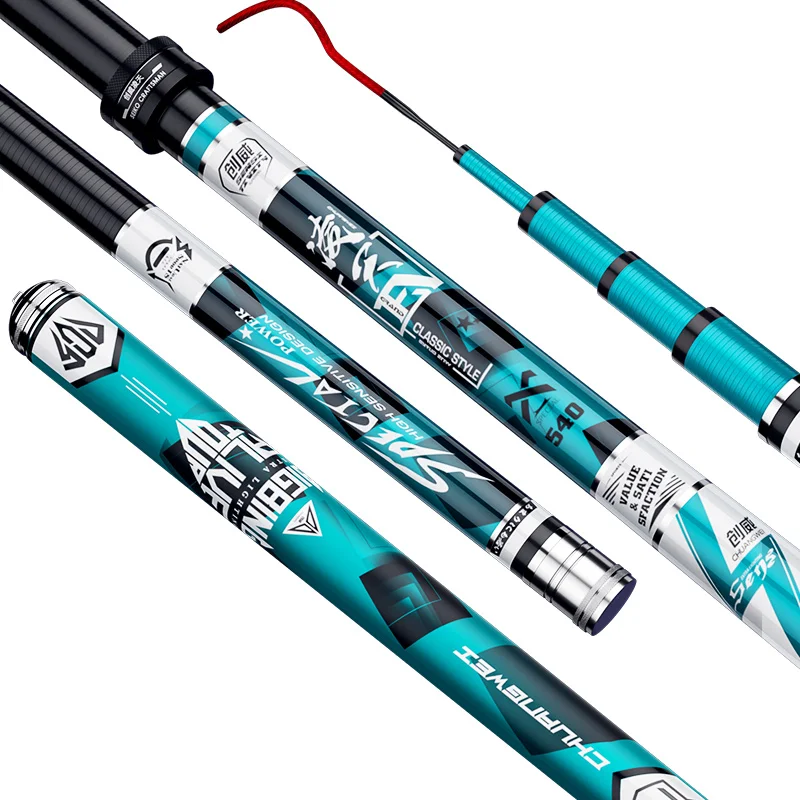 CWTLR010 Factory High Quality Super Hard Carbon  Fishing Rod Taiwan Fishing Rod Hand Rod